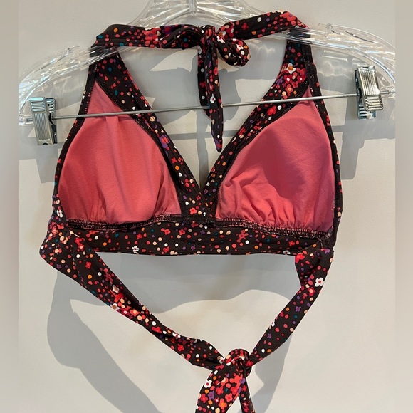 Lole floral burst halter bikini swim top. Women’s size small - Picture 4 of 9